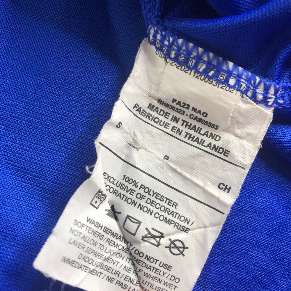 Nike USA 2022/23 Stadium Away Soccer Jersey Mens SMall Blue DN0705 USMNT - Picture 8 of 11